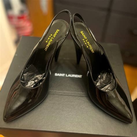 ysl venus slingback|SLINGBACKS .